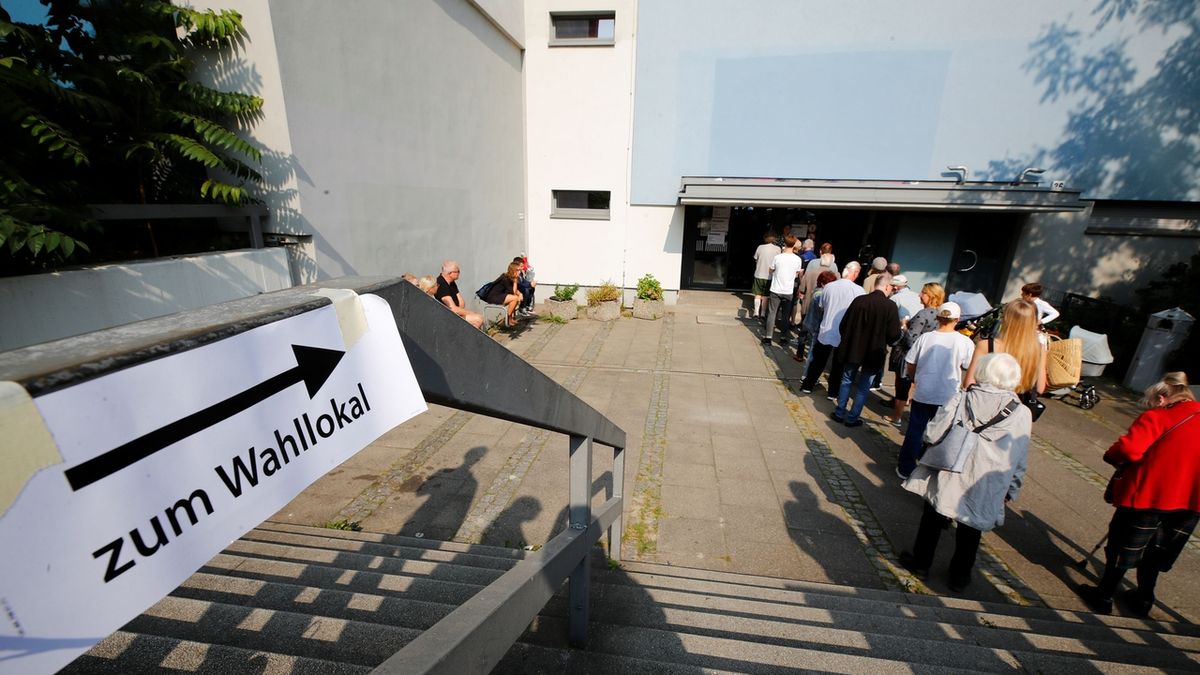 Německo hlásí vysokou volební účast